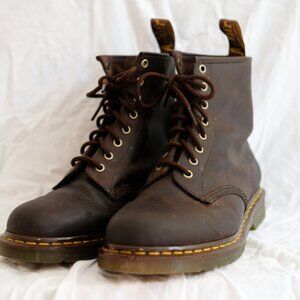 Dr. Martens 101 Crazy Horse Leather Ankle Boots